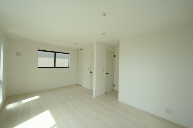 間仕切り壁を設けて部屋数アップ